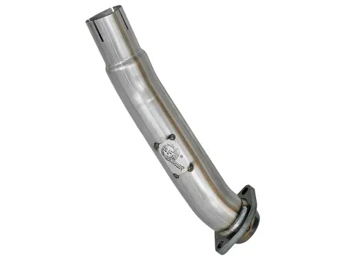Afe - Advance Flow Engineering - 48-48024 | aFe Power Twisted Steel 2-1/2 IN 409 Stainless Steel Loop Delete Pipe Jeep Wrangler (JL) / Gladiator (JT) V6-3.6L