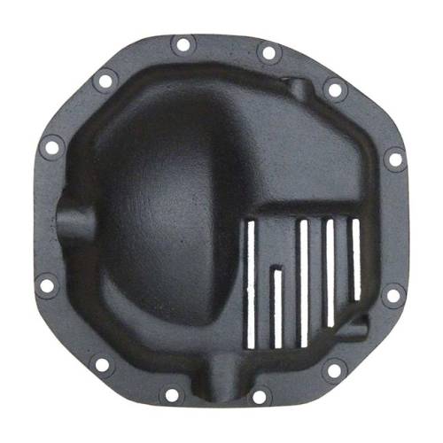 PML Covers - 11046-B | PML Covers Chrysler Front C205FD 12 Bolt Differential Cover For Dodge Ram 1500, Dakota & Durango | Black Powder Coat Finish