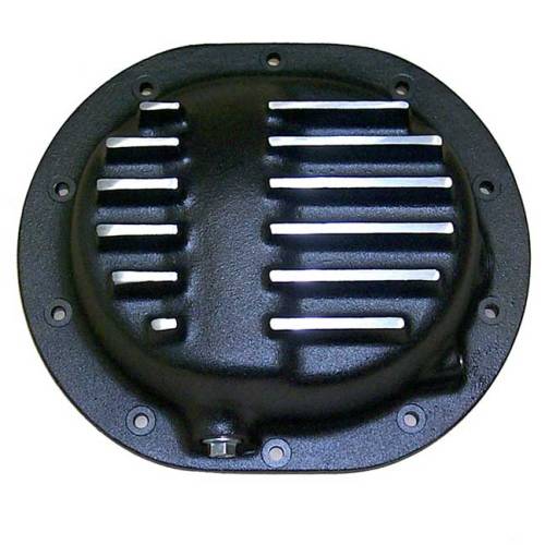 PML Covers - 9864-B | PML Cover Chrysler 8.25 10 Bolt Differential Cover For Dodge Dakota & Durango / Jeep Liberty, XJ Cherokee & Wagoneer | Black Powder Coated