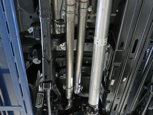 Afe - Advance Flow Engineering - 49C32085NM | AFE Power Vulcan Series 3 IN 304 Stainless Steel Muffler Delete Pipe (2021-2024 1500 TRX V8-6.2L sc)