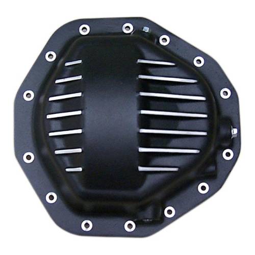 PML Covers - 10302-B | PML Covers AAM 10.5 14 Bolt Differential Cover For Dodge Ram 1500 Megacab & 2500 | Black Powder Coated