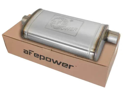 Afe - Advance Flow Engineering - 49M00016 | AFE Power MACH Force-Xp 3" to 3" 409 Stainless Steel Muffler