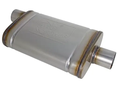 Afe - Advance Flow Engineering - 49M00029 | AFE Power MACH Force-Xp 2-1/2" 409 Stainless Steel Muffler