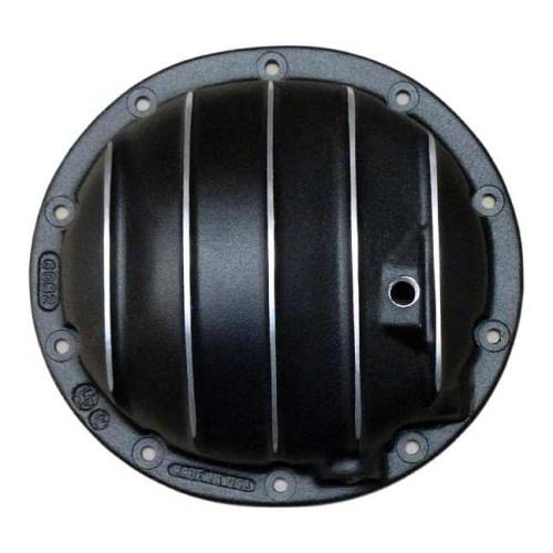 PML Covers - 6082-3-B | PML Covers As GM 8.5/8.6 Rear Vertical Fins 10 Bolt Differential Cover For Chevrolet Blazer, Tahoe, Canyon, Colorado & Suburban/Avalanche 1500 / GMC Jimmy, Yukon & Canyon / Hummer H3 | Black Powder Coated, Stock Bolt Size 5/16 Inch - 18x7/8 (-3