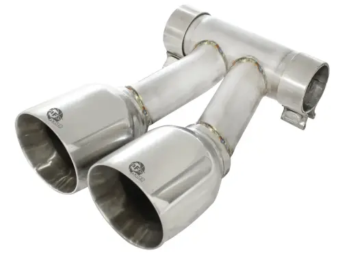 Afe - Advance Flow Engineering - 49-36410 | AFE Power MACH Force-Xp 4 IN 304 Stainless Steel Exhaust Tip (2005-2008 Boxster, Cayman)
