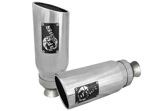 Afe - Advance Flow Engineering - 49C42073-P | aFe Power MACH Force-Xp 5 IN Stainless Steel Direct-Fit Exhaust Tip Set (2019-2024 Ram 1500 V8-5.7L Hemi)