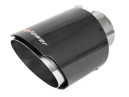 Afe - Advance Flow Engineering - 49T25454-C07 | aFe Power MACH Force-Xp 2-1/2" Stainless Steel Carbon Fiber Exhaust Tip