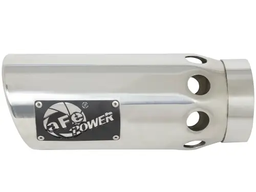 Afe - Advance Flow Engineering - 49T40502-P121 | aFe Power MACH Force-Xp 4 IN 304 Stainless Steel Intercooled Exhaust Tip