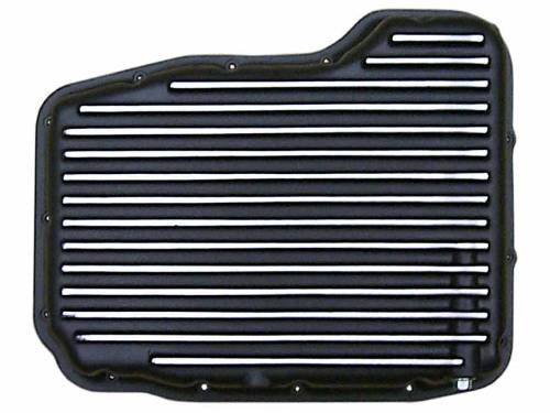 PML Covers - 10304-B | PML Cover Chrysler Dodge 68RFE, 66RFE, 65RFE, 545RFE, 45RFE Deep Transmission Pan For Dodge Ram 1500, 2500 & 3500 / Dodge Durango / Jeep Wrangler 2010 and 2011 | Black Powder Coat Finish