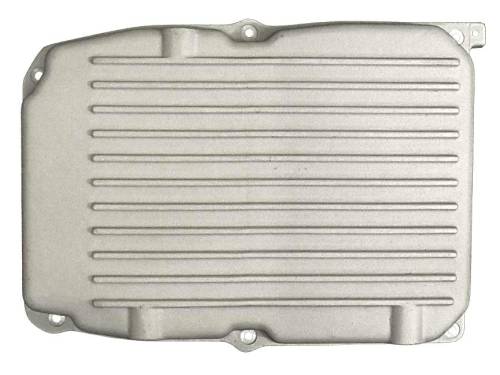 PML Covers - 11132-AC | PML Cover Chrysler Mercedes NAG1, 722.6, W5A580, W5A380, W5J400 Stock Capacity Transmission Pan For Jeep Wrangler / Mercedes Sedans | Natural As-Cast Finish