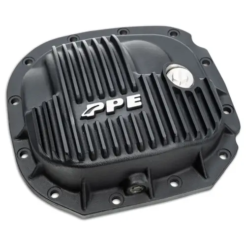 Pacific Performance Engineering - 338051620 | PPE Performance Heavy-Duty Cast Aluminum Rear Differential Cover Black Finish (2015-2025 F150 | 8.8" 12 Bolt)
