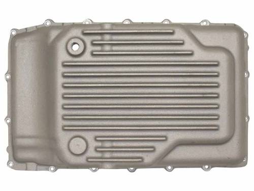 PML Covers - 11164-AC | PML Cover Ford 10R60, 10R80 Deep Transmission Pan For Ford Bronco, Expedition, Explorer, F-150, Mustang, Ranger, Raptor, Police Interceptors, Transit Vans & F-250 | Natural As-Cast Finish