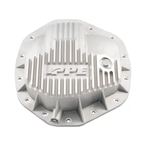 Pacific Performance Engineering - 238053000 | PPE Performance Heavy-Duty Cast Aluminum Rear Differential Cover Raw Finish (2019-2025 Ram 2500, 3500 | 11.5", 11.8" 14 Bolt)