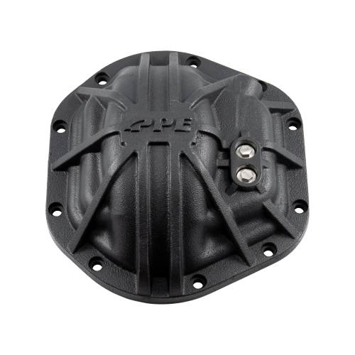 Pacific Performance Engineering - 238053120 | PPE Performance Nodular Iron Rear Differential Cover Black Finish (2007-2018 Wranlger | Dana 44 12 Bolt)