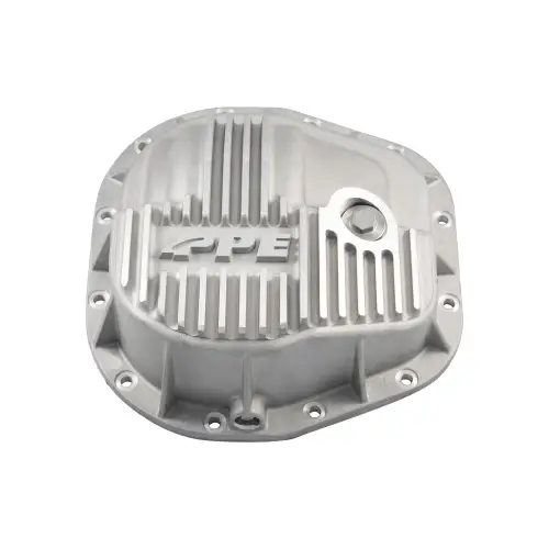 Pacific Performance Engineering - 338051200 | PPE Performance Heavy-Duty Cast Aluminum Rear Differenatial Cover Raw Finish (1994-2025 F150 | 9.75" 12 Bolt)