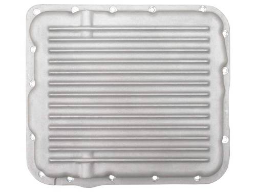 PML Covers - 9297-AC | PML Cover GM 700R4, 4L60, 4L60E Stock Capacity Transmission Pan For GM Astro Van, Camaro, Corvette, Firebird & Safari Van | Natural As-Cast Finish