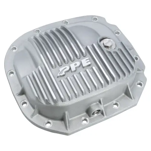 Pacific Performance Engineering - 338051600 | PPE Performance Heavy-Duty Cast Aluminum Rear Differential Cover Raw Finish (2015-2025 F150 | 8.8" 12 Bolt)