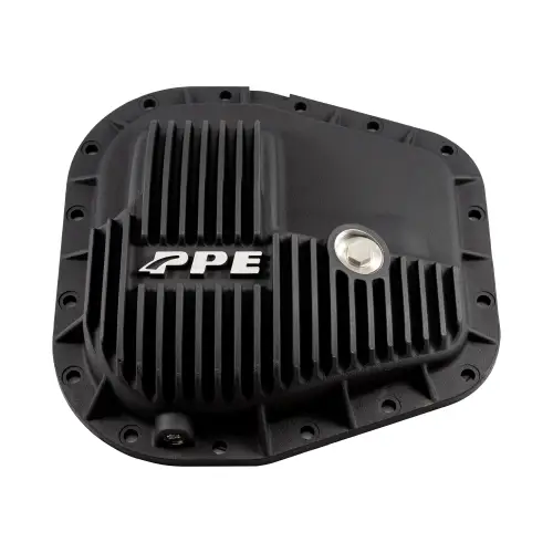 Pacific Performance Engineering - 338052220 | PPE Performance Heavy-Duty Cast Aluminum Rear Differential Cover Black Finish (2023-2025 F250, F350 Super Duty | 11.6" 16 Bolt)