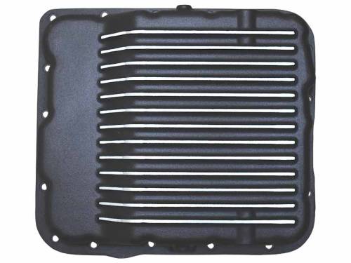 PML Covers - 9427-B | PML Cover GM 4L60E, 4L65E, 4L70E, 4L75E Deep Transmission Pan For Chevrolet Avalanche Silverado 1500 & Tahoe / GMC Sierra 1500 & Yukon / Cadillac Escalade / Hummer H2 | Black Powder Coat Finish