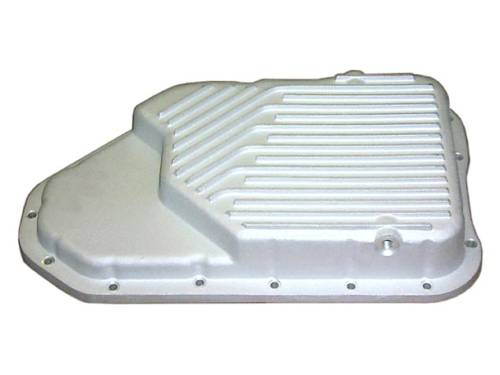 PML Covers - 11070-AC | PML Cover GM 200 4R Stock Capacity Transmission Pan For Buick Regal T Type / Grand National / Chevrolet Monte Carlo SS | Natural As-Cast Finish