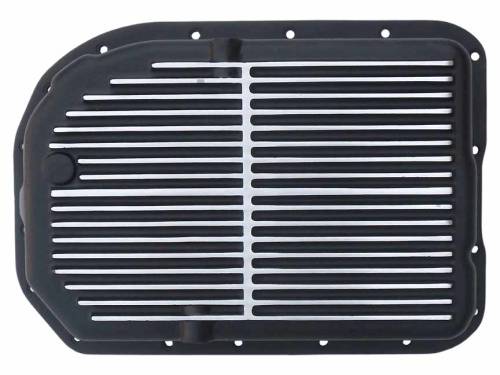 PML Covers - 9313-B | PML Cover GM 4L80E, 4L85E Deep 1.5 Quarts Over Transmission Pan For Hummer H1, Camaros & Chevelles | Black Powder Coat Finish