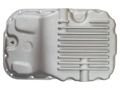 PML Covers - 11150-AC | PML Cover GM 6L50 Deep Transmission Pan For Chevrolet Colorado / GMC Canyon | Natural As-Cast Finish