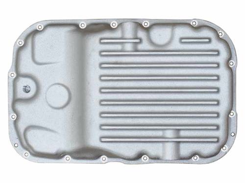 PML Covers - 11149-AC | PML Cover GM 6L50 Stock Capacity Transmission Pan For Chevrolet Camaro / Cadillac CTS, SLS & STS / Canyon & Colorado Trucks & SUVs | Natural As-Cast Finish
