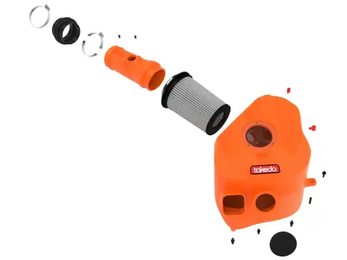 Afe - Advance Flow Engineering - 56-70065DN | AFE Power Takeda Momentum Orange Edition Cold Air Intake System w/ Pro DRY S Filter (2023-2025 Corolla GR L3-1.6L t)