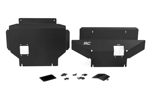 Rough Country - 75013 | Rough Country Front & Belly Skid Plate For Toyota 4Runner