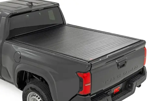 Rough Country - 50410600 | Rough Country Hard Roll Up Bed Cover For Toyota Tacoma 2WD/4WD | 6' Bed