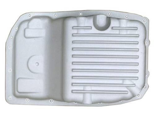 PML Covers - 11025-AC | PML Cover GM 6L80, 6L80E Deep Transmission Pan For Chevrolet Silverado 1500 & Tahoe / GMC Sierra 1500 & Yukon / Hummer H2 | Natural As-Cast Finish