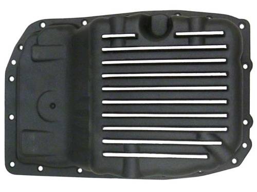PML Covers - 11025-B | PML Cover GM 6L80, 6L80E Deep Transmission Pan For Chevrolet Silverado 1500 & Tahoe / GMC Sierra 1500 & Yukon / Hummer H2 | Black Powder Coat Finish