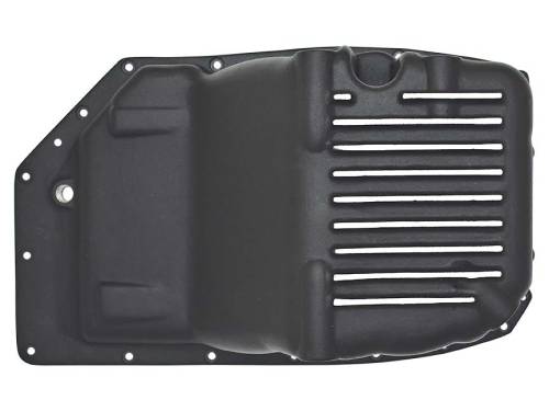 PML Covers - 11036-B | PML Cover GM 6L90, 6L90E Deep Transmission Pan For Chevrolet Silverado 1500 & Tahoe / GMC Sierra 1500 & Yukon | Black Powder Coat Finish