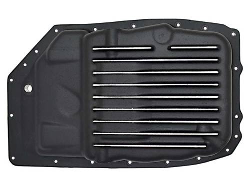 PML Covers - 11088-B | PML Cover GM 6L90, 6L90E Stock Capacity Transmission Pan For Chevrolet Silverado 2500/3500, Camaro ZL1 & Tahoe / GMC Sierra 2500/3500 & Yukon / Cadillac CTS-V | Black Powder Coat Finish