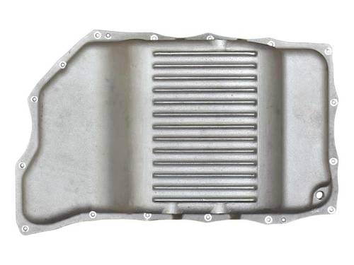 PML Covers - 11174-AC | PML Cover Allison 10 Speed GM 10L1000 Deep Transmission Pan For Chevrolet Silverado 2500 HD & 3500 HD / GMC Sierra 2500 HD & 3500 HD | Natural As-Cast Finish