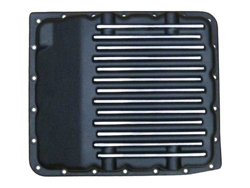 PML Covers - 11101-B | PML Cover RE5R05A Deep 1.1 Quarts Over Transmission Pan For Nissan Frontier, Pathfinder, Titan, Xterra, 350Z, G35, & G37 / Suzuki Equator / Infiniti QX56 | Black Powder Coat Finish