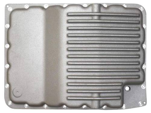 PML Covers - 11156-AC | PML Cover RE7R01A, RE7R01B Deep Transmission Pan For Nissan Patrol, Navara, Titan, Armada & Z / Infiniti G37 QX80 & QX56 | Natural As-Cast Finish