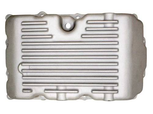 PML Covers - 11151-AC | PML Cover AB60E, AB60F Deep Transmission Pan For Toyota Sequoia, Tundra & Land Cruiser / Lexus LX570 | Natural As-Cast Finish