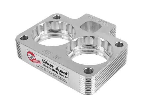 Afe - Advance Flow Engineering - 46-32001 | aFe Power Silver Bullet Throttle Body Spacer (1994-2001 Trucks V8-5.2, 5.9L)