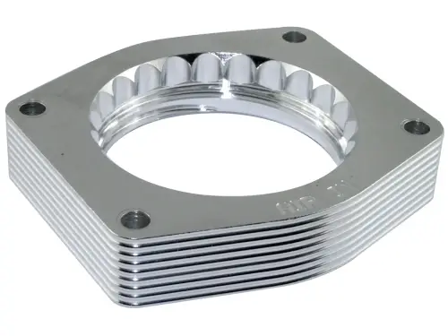 Afe - Advance Flow Engineering - 46-34003 | aFe Power Silver Bullet Throttle Body Spacer (2007-2013 Trucks V8-4.8L, 5.3L, 6.2L)