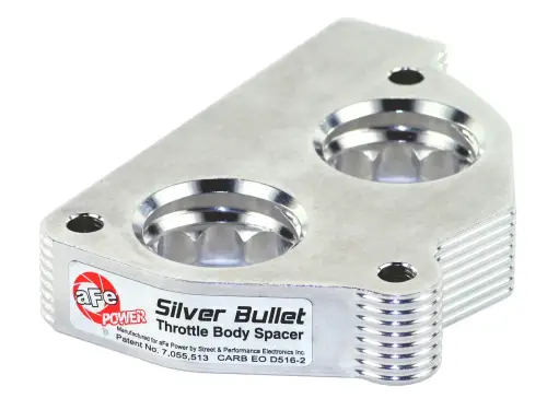 Afe - Advance Flow Engineering - 46-34004 | aFe Power Silver Bullet Throttle Body Spacer (1987-1995 Trucks V6-4.3L, V8-5.0, 5.7L)