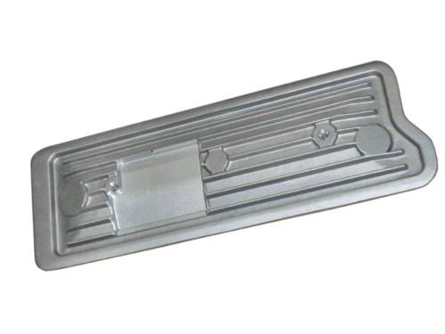 PML Covers - 11081-3-AC | PML Cover Buick Nailhead V8 Valley Plate Cover, For Dual 4BBL Intake For Buick 264, 322, 364, 401 & 425 V8 Engines | Natural As-Cast Finish