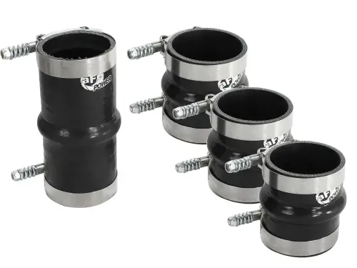 Afe - Advance Flow Engineering - 46-20010 | aFe Power BladeRunner Intercooler Couplings & Clamps Kit (2003-2007 Ram 2500, 3500 L6-5.9L td)