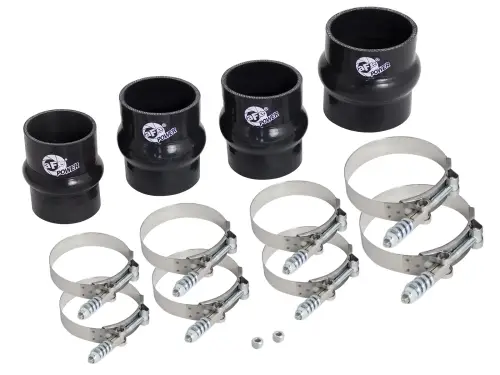 Afe - Advance Flow Engineering - 46-20030A | aFe Power BladeRunner Intercooler Couplings & Clamps Kit - aFe Tubes Only (2007-2009 Ram 2500, 3500 L6-6.7L td)