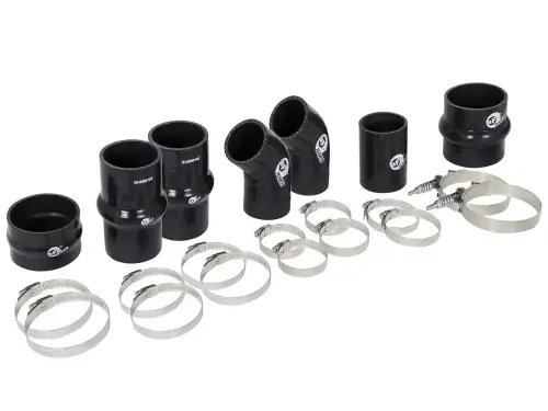 Afe - Advance Flow Engineering - 46-20120A | aFe Power BladeRunner Intercooler Couplings & Clamps Kit - aFe Tubes Only (2011-2014 F150 V6-3.5L tt)