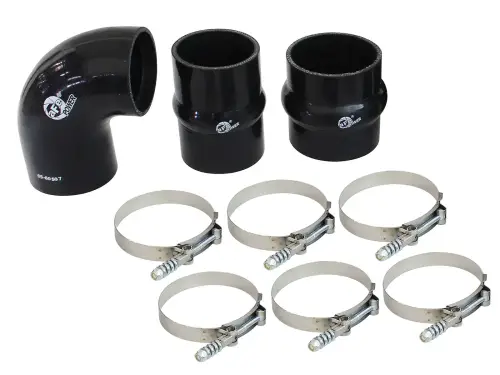 Afe - Advance Flow Engineering - 46-20140A | aFe Power BladeRunner Intercooler Couplings & Clamps Kit - Factory Intercooler & aFe Tubes (2011-2016 F250, F350 Super Duty V8-6.7L td)