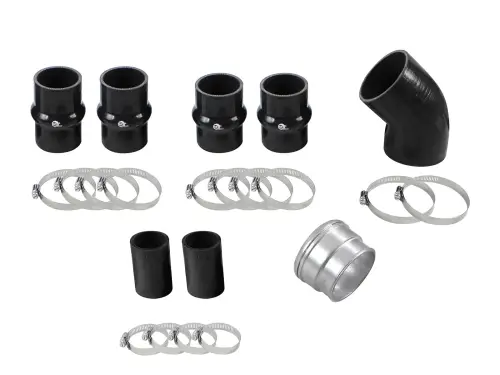 Afe - Advance Flow Engineering - 46-20200A | aFe Power BladeRunner Intercooler Couplings & Clamps Kit - aFe Tubes Only (2015-2017 F150 V6-2.7L tt)