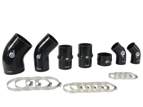 Afe - Advance Flow Engineering - 46-20210A | aFe Power BladeRunner Intercooler Couplings & Clamps Kit - aFe Tubes Only (2015-2016 F150 V6-3.5L tt)