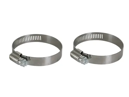 Afe - Advance Flow Engineering - 59-01008-MA | aFe Power Magnum FORCE Spare Parts - Worm Gear Mini Hose Clamps | SAE Size 32, (1-13/16" - 2-1/2")ID (Qty 2)