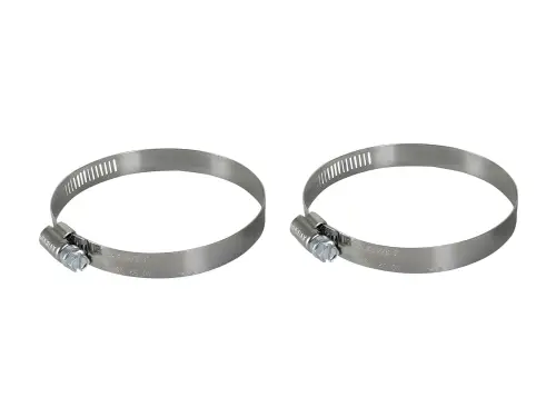 Afe - Advance Flow Engineering - 59-01013-MA | aFe Power Magnum FORCE Spare Parts - Worm Gear Hose Clamps | SAE Size 52, (2-13/16" - 3-3/4")ID (Qty 2)